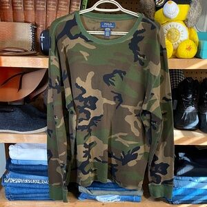 Polo by Ralph Lauren Camouflage Long Sleeve Shirt